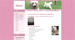 Desktop Screenshot of bohemia-jaronela.com
