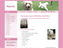 Tablet Screenshot of bohemia-jaronela.com